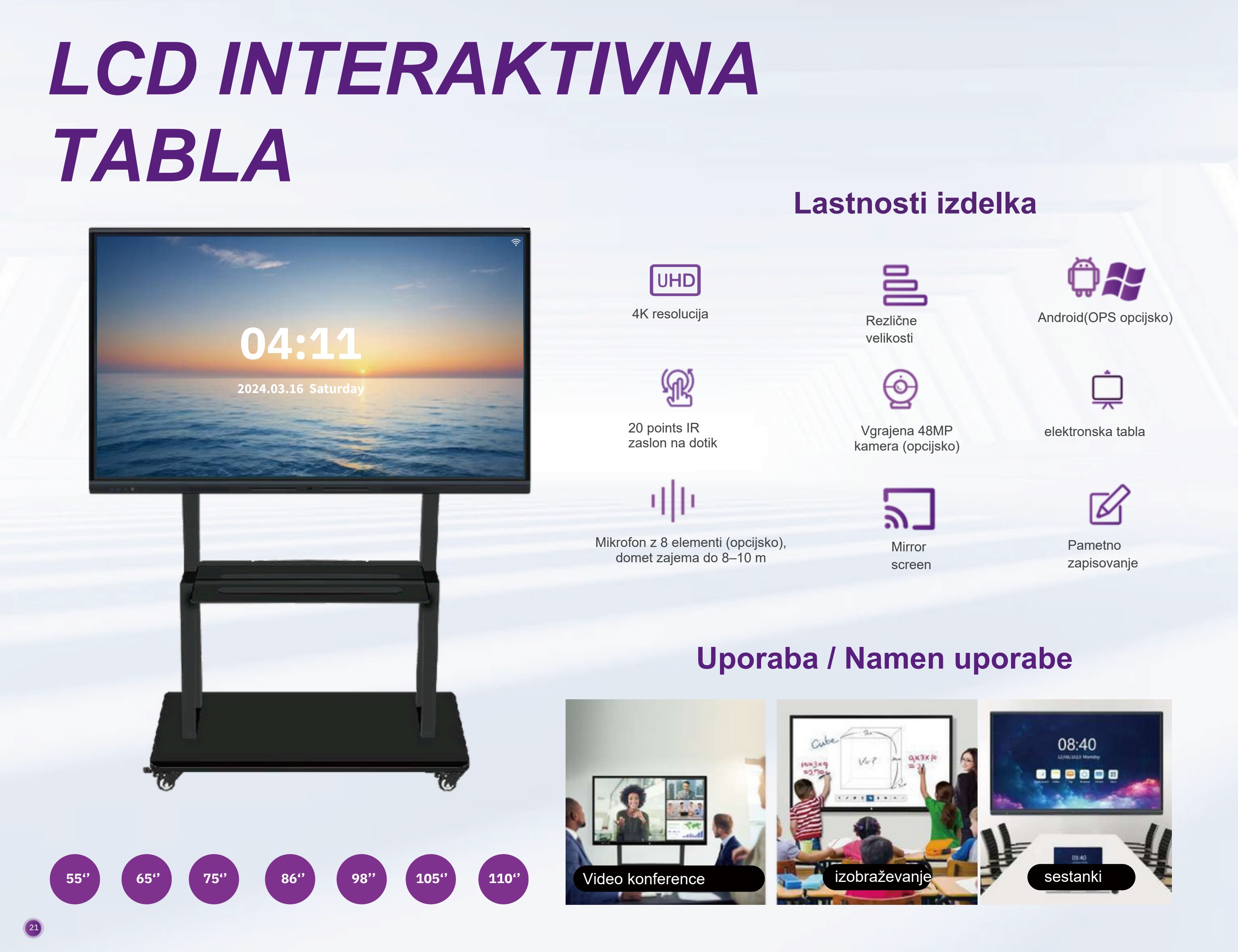 LCD Interactive Board